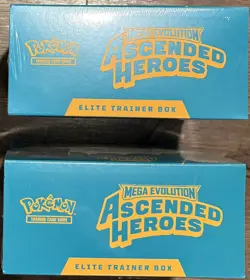 Pokemon TCG Ascended Heroes ETB Elite Trainer Box - Lot Of 2 - Small Tear In 1 - Image 5