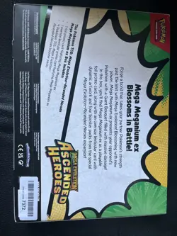 Pokemon TCG: Ascended Heroes Mega Meganium EX Box - New & Sealed - Image 2