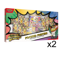 Pokemon Ascended Heroes Focused Fighters Premium Collection Box - Lot of 2 - Image 2