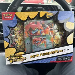 Pokemon TCG Ascended Heroes Mega Feraligatr EX Box - New & Sealed ✅ - Image 1