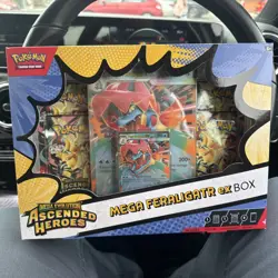 Pokemon TCG Ascended Heroes Mega Feraligatr EX Box - New & Sealed ✅ - Image 2