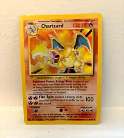 Pokemon TCG Charizard 4/102 Base Set Holo Rare Unlimited 1999 120HP - Image 1