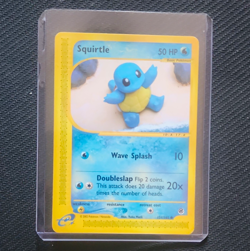 Nintendo Pokemon TCG Expedition Base Set Squirtle 131/165 Regular Common English - Image 1