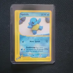 Nintendo Pokemon TCG Expedition Base Set Squirtle 131/165 Regular Common English - Image 2