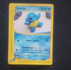 Nintendo Pokemon TCG Expedition Base Set Squirtle 131/165 Regular Common English - Image 5