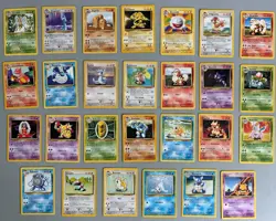 Pokemon Vintage - Complete Non-holo Master Set - Base Set Unlimited - 86 cards - Image 1