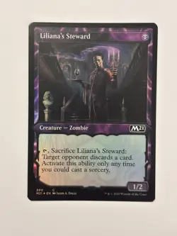Liliana's Steward (Showcase) Core Set 2021 Foil Magic the Gathering Card - Image 1