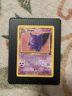 Gengar | 20/62 | Rare | Fossil | Non holo | Pokemon Card Nintendo WOTC MP - Image 1
