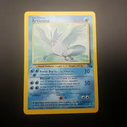 ARTICUNO 17/62 - NON-HOLO Rare - FOSSIL SET - VINTAGE WOTC POKEMON CARD - NM/M - Image 1