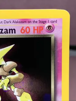Pokemon TCG 1st Edition Dark Alakazam 1/82 Team Rocket Holo Rare VTG WOTC NM/NM- - Image 3