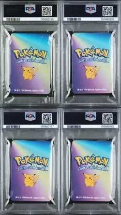 Snorlax Scyther Onix Ivysaur Pokemon Cards Trading Card Game Mini KFC 1998 PSA - Image 2