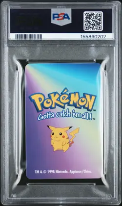 Snorlax Scyther Onix Ivysaur Pokemon Cards Trading Card Game Mini KFC 1998 PSA - Image 4