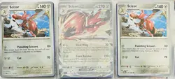 POKEMON TCG Scyther - Scizor Cards Collection Bundle X13 EX - Reverse Holo - Image 2