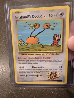 Pokemon Evolutions Imakuni's Doduo TCG Card 112/108 2016 Rare Regular - Image 1