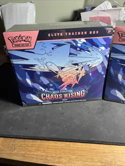 Pokemon TCG Chaos Rising Elite Trainer Box ETB Factory Sealed Lot Of 2 - Image 2
