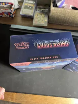 Pokemon TCG Chaos Rising Elite Trainer Box ETB Factory Sealed Lot Of 2 - Image 4