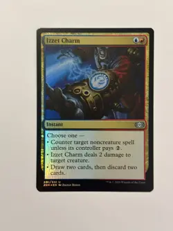 Izzet Charm Double Masters Foil Magic the Gathering Card - Image 1