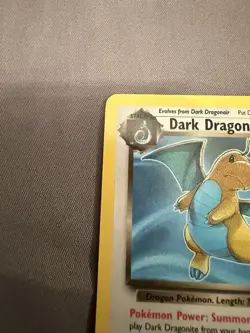 Pokemon TCG Dark Dragonite Team Rocket 22/82 1st Ed Rare Regular EN 2000 70HP - Image 2