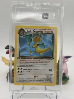Dark Dragonite 22/82 1st Edition - Pokemon Team Rocket - TAG 9 - Image 1