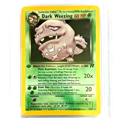 2000 Pokemon Team Rocket 1st Ed Dark Weezing Holo BGS 9 and 1st Ed TR Slowbro - Image 5