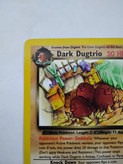 Pokemon Dark Dugtrio 23/82 Non-Holo Rare Team Rocket Set 1999-2000 WOTC NM - Image 3