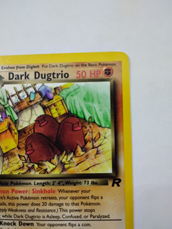 Pokemon Dark Dugtrio 23/82 Non-Holo Rare Team Rocket Set 1999-2000 WOTC NM - Image 4