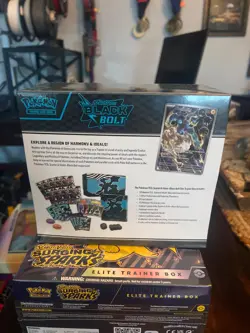 Pokemon Scarlet & Violet—Black Bolt Elite Trainer Box — Factory Sealed - Image 2