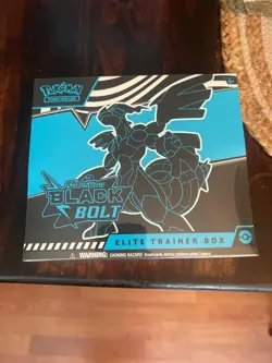 Pokemon Scarlet & Violet—Black Bolt Elite Trainer Box — Factory Sealed - Image 1