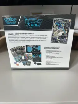 Pokemon Center Scarlet & Violet - Black Bolt Elite Trainer Box ETB - Sealed - Image 2