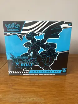 Pokemon TCG Black Bolt Elite Trainer Box (ETB) Scarlet & Violet - Sealed - Image 1