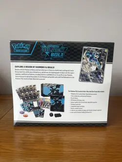 Pokemon TCG Black Bolt Elite Trainer Box (ETB) Scarlet & Violet - Sealed - Image 5