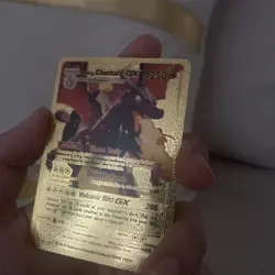 Pokemon Shining Charizard GX Gold Collectable card MINT - Image 1