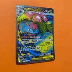 Mega Venusaur EX Full Art 155/132 Pokemon Card Mega Evolution ME ME1 MEG TCG - Image 3