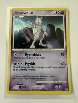 🔥💥✨ 2008 Pokemon - Mewtwo 11/146 Legends Awakened Holo ✨💥🔥 - Image 1
