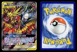 MOLTRES & ZAPDOS & ARTICUNO GX SM210 HOLO PROMO SUN & MOON PROMO POKEMON MP - Image 3