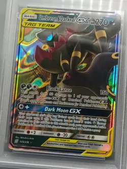 Pokemon 2019 Umbreon & Darkrai GX 125/236 Tag Team Unified Minds GEM MINT PSA 10 - Image 3