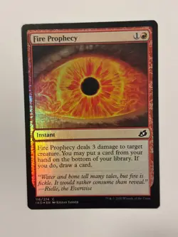 Fire Prophecy Ikoria: Lair of Behemoths Foil Magic the Gathering MTG - Image 1