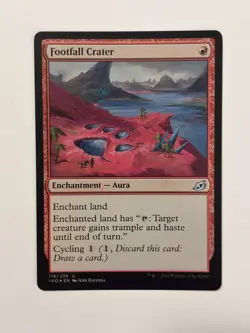 Footfall Crater Ikoria: Lair of Behemoths Magic the Gathering MTG - Image 1