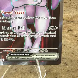 Team Rocket's Mewtwo ex 213/182 Destined Rivals Ultra Rare NM - Image 5