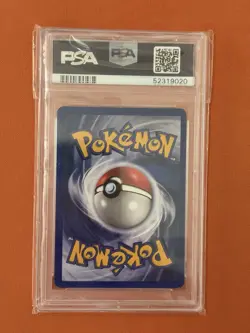 Pokemon Dark Dragonite TCG Team Rocket Holo Card 1st Edition 5/82 Vintage PSA 7 - Image 2