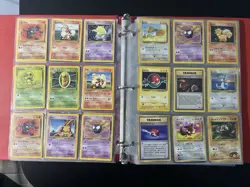 Vintage 1999 Pokemon Binder Collection - Shadowless Mewtwo Holo, WB Set, JP + - Image 3