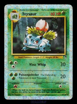 Pokemon Card Ivysaur 47/110 Legendary Collection Reverse Holo Vintage MP 2002 - Image 1