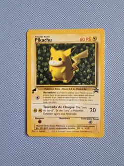 Pikachu Gold Stamp - World Collection #1 - Promo Vintage Pokemon Card - Image 1