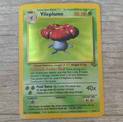 Pokemon TCG Vileplume 15/64 Jungle Holo Rare Unlimited English 80 HP 1999 - Image 1