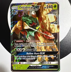 The Pokemon Company Decidueye GX 240 HP 12/149 SM Base Set Holo UR English - Image 1