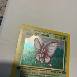 Pokemon Venomoth Jungle Holo Rare Nintendo 1st Edition 13/64 English 1999 70 HP - Image 4