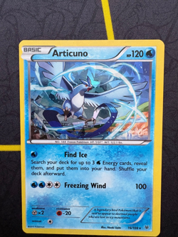 Articuno 16/108 Cracked Ice Holo Promo XY Roaring Skies Pokemon Card Mint - Image 1