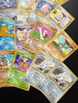 Japanese pokemon card old back COROCORO Promo Movie version lot of - Image 3