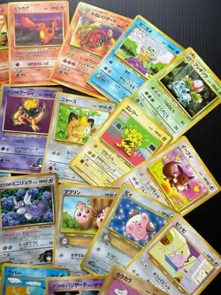 Japanese pokemon card old back COROCORO Promo Movie version lot of - Image 4
