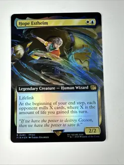 MTG Hope Estheim (Extended Art Foil) Rare #491 FINAL FANTASY NM/Mint - Image 1